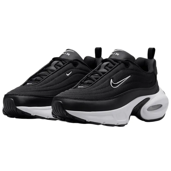 Adidași pentru femei Nike Air Max Portal Demisezon / Black White photo 1