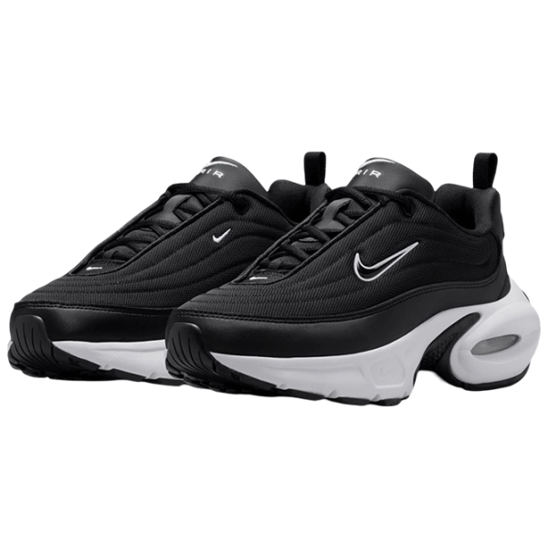 Adidași pentru femei Nike Air Max Portal Demisezon / Black White photo 1