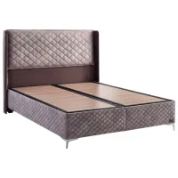 Кровать Oskar Thermo Control 160 x 200 см / Дерево / Графит