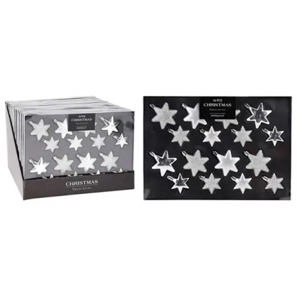 Jucării pentru brad Christmas 54249  / Silver photo 1