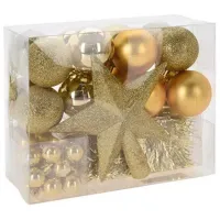 Jucării pentru brad Christmas 51160  / Gold