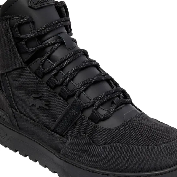 Botine pentru bărbați Lacoste T-Clip Wntr Mid 224 1 Sma 42.5 / Black photo 6