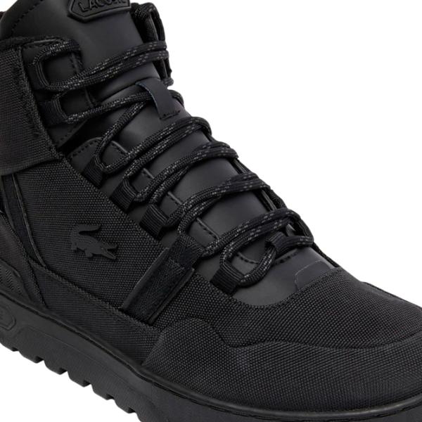 Botine pentru bărbați Lacoste T-Clip Wntr Mid 224 1 Sma 42.5 / Black photo 6