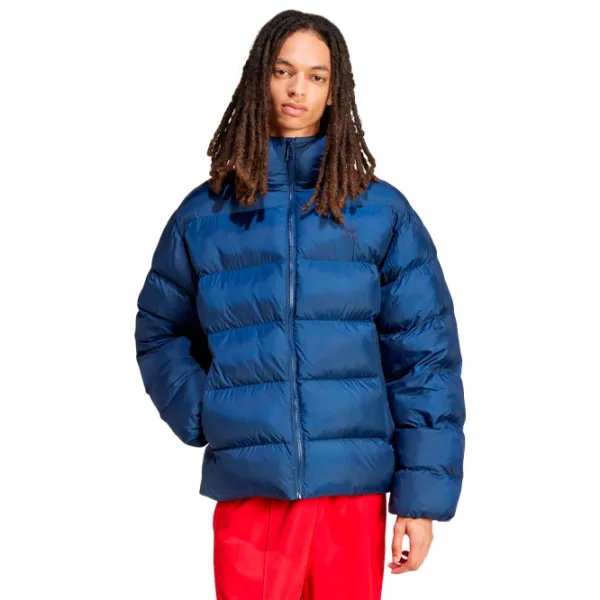 Scurtă pentru bărbați Adidas Tonal Hooded Puffer Demisezon / Blue photo 1 Scurtă pentru bărbați Adidas Tonal Hooded Puffer Demisezon / Blue photo 1