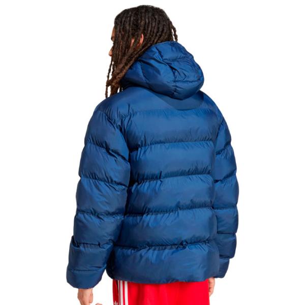 Scurtă pentru bărbați Adidas Tonal Hooded Puffer Demisezon / Blue photo 5 Scurtă pentru bărbați Adidas Tonal Hooded Puffer Demisezon / Blue photo 5
