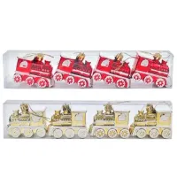 Jucării pentru brad Christmas 20155 6.5 cm / Red, gold