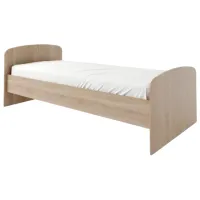Детская кровать ML-Mobila Rio 90 x 200 см / ЛДСП / Дуб cонома