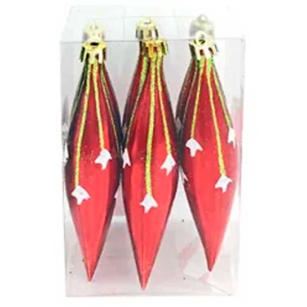 Jucării pentru brad Christmas 20133 13.5 cm / Red photo 1