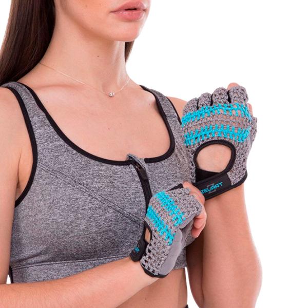 Фитнес-перчатки Zelart SB-161952 S photo 4