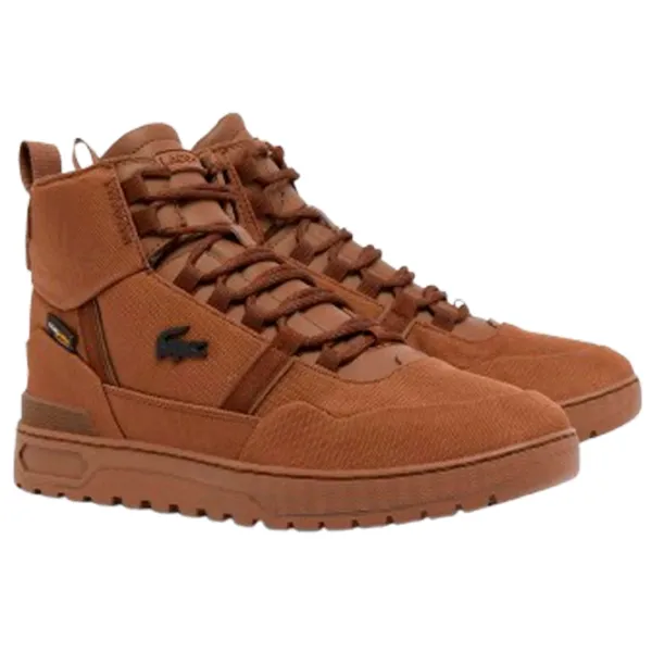Botine pentru bărbați Lacoste T-Clip Wntr Mid 224 1 Sma 42.5 / Brown photo 1