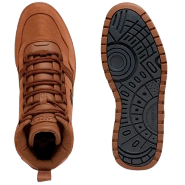 Botine pentru bărbați Lacoste T-Clip Wntr Mid 224 1 Sma 42.5 / Brown photo 2