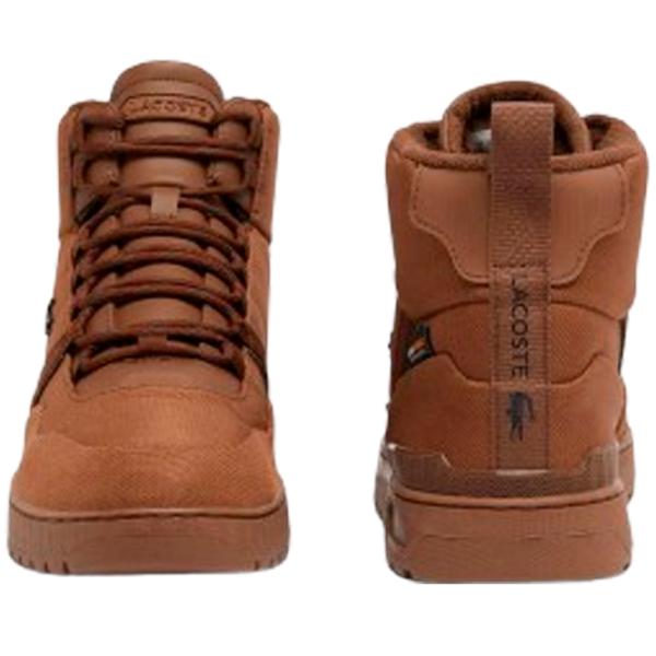 Botine pentru bărbați Lacoste T-Clip Wntr Mid 224 1 Sma 42.5 / Brown photo 4