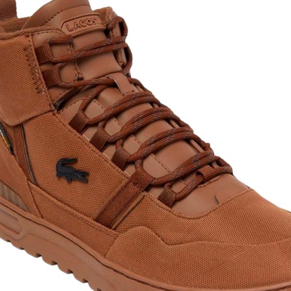 Botine pentru bărbați Lacoste T-Clip Wntr Mid 224 1 Sma 42.5 / Brown photo 5