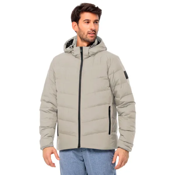 Scurtă pentru bărbați Jack Wolfskin Colonius Jkt Demisezon / Beige photo 1