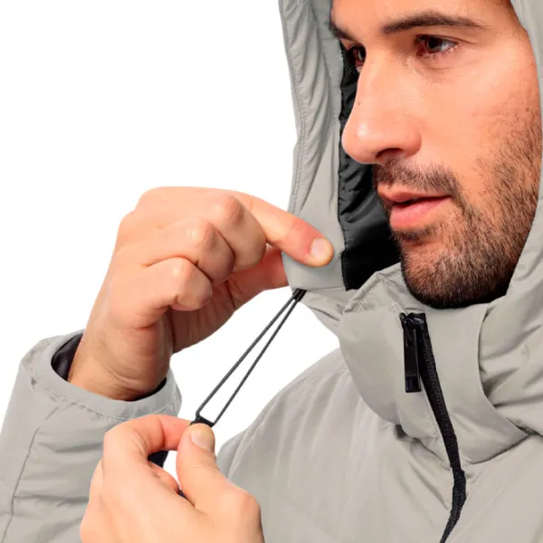 Scurtă pentru bărbați Jack Wolfskin Colonius Jkt Demisezon / Beige photo 3