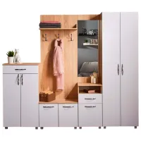 Комплект для прихожей Ambianta Bruno ДСП / Дуб