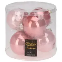 Игрушки для ёлки Christmas 36849 8 см / Розовый