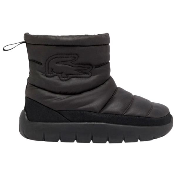 Cizme pentru femei Lacoste Serve Slipper Mid Black / Poliester photo 4