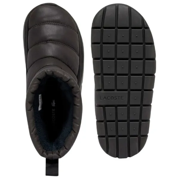 Cizme pentru femei Lacoste Serve Slipper Mid Black / Poliester photo 5