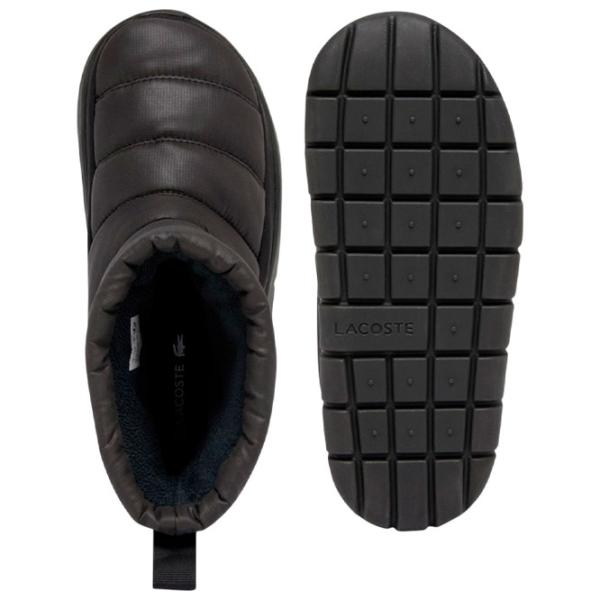 Cizme pentru femei Lacoste Serve Slipper Mid Black / Poliester photo 5