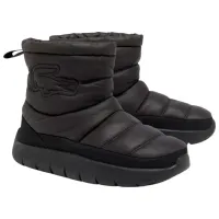 Сапоги для женщин Lacoste Serve Slipper Mid Черный / Полиэстер