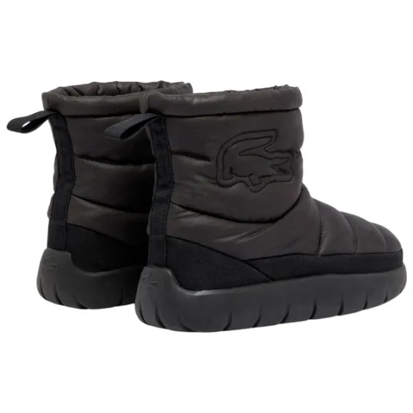 Cizme pentru femei Lacoste Serve Slipper Mid Black / Poliester photo 2