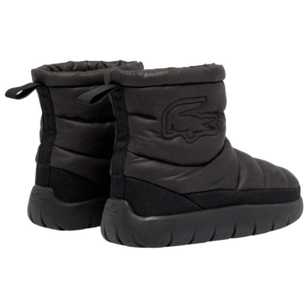 Cizme pentru femei Lacoste Serve Slipper Mid Black / Poliester photo 2