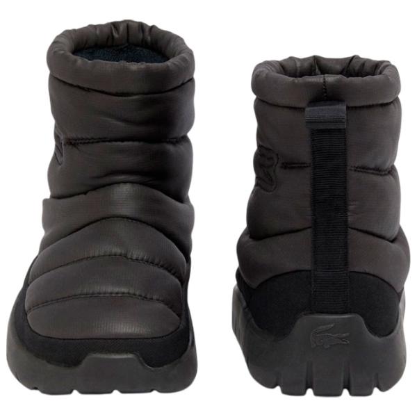 Cizme pentru femei Lacoste Serve Slipper Mid Black / Poliester photo 3