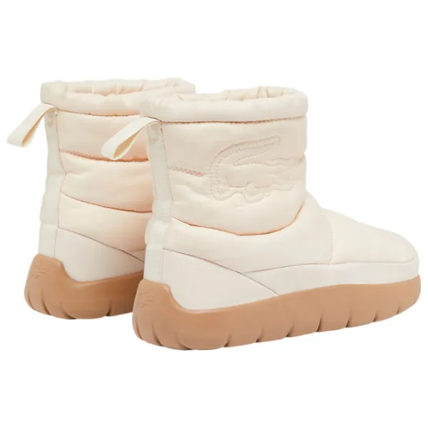 Cizme pentru femei Lacoste Serve Slipper Mid Beige / Poliester photo 2