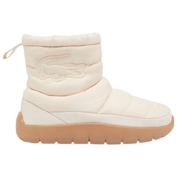 Cizme pentru femei Lacoste Serve Slipper Mid Beige / Poliester photo 5