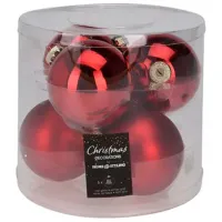 Игрушки для ёлки Christmas 36848 8 см / Красный