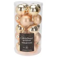 Игрушки для ёлки Christmas 36842 6 см / Золото