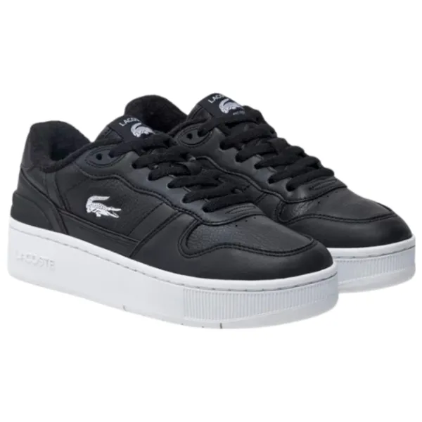 Ghete pentru femei Lacoste T-Clip Plat 224 1 Sfa Demisezon / Black photo 1