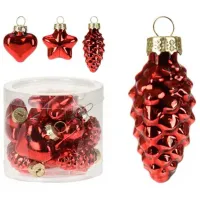 Игрушки для ёлки Christmas 49188 4 см / Красный