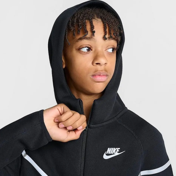 Толстовка для мальчиков Nike NKFZ5433010  M / Черный photo 5 Толстовка для мальчиков Nike NKFZ5433010  M / Черный photo 5