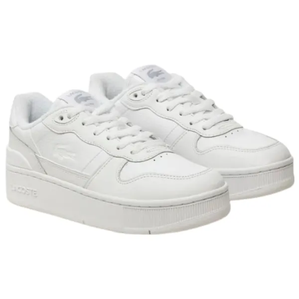 Ghete pentru femei Lacoste T-Clip Plat 224 1 Sfa Demisezon / White photo 1