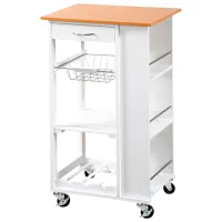 Стеллаж Kesper 25777 Дерево / Белый