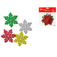 Игрушки для ёлки Christmas 22987  11 см / Разноцветный