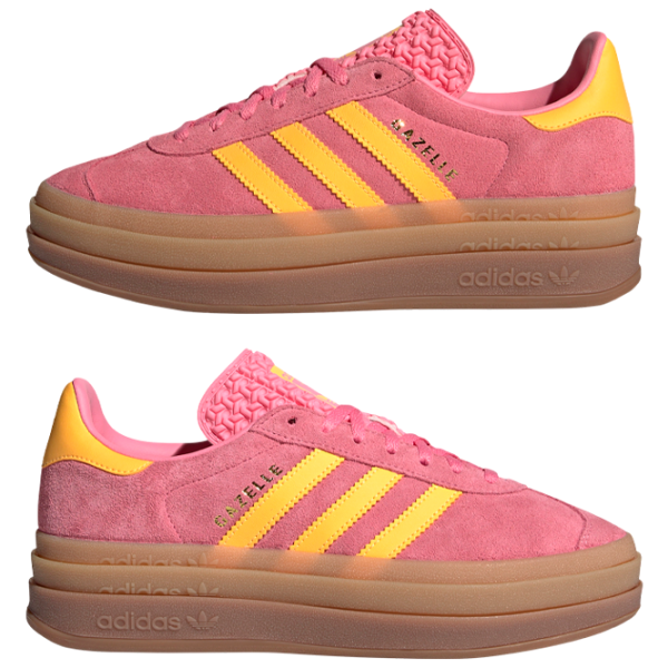 Ghete pentru femei Adidas Gazelle Bold W Primăvară - vară / Yelow photo 5