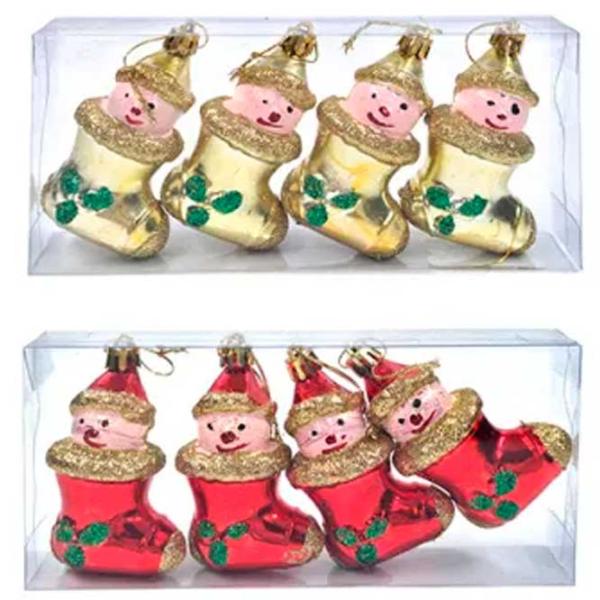 Jucării pentru brad Christmas 20156 4.5 cm / Multicolor photo 1 Jucării pentru brad Christmas 20156 4.5 cm / Multicolor photo 1