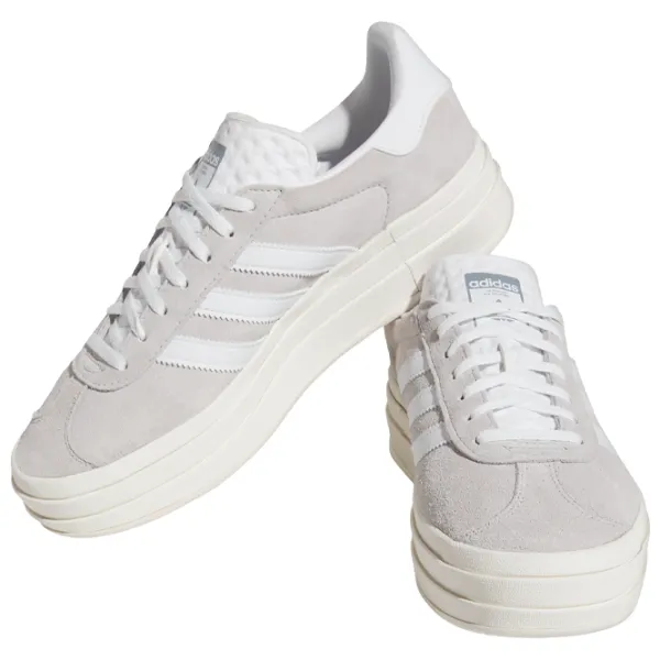Ghete pentru femei Adidas Gazelle Bold W Demisezon / Gray photo 1