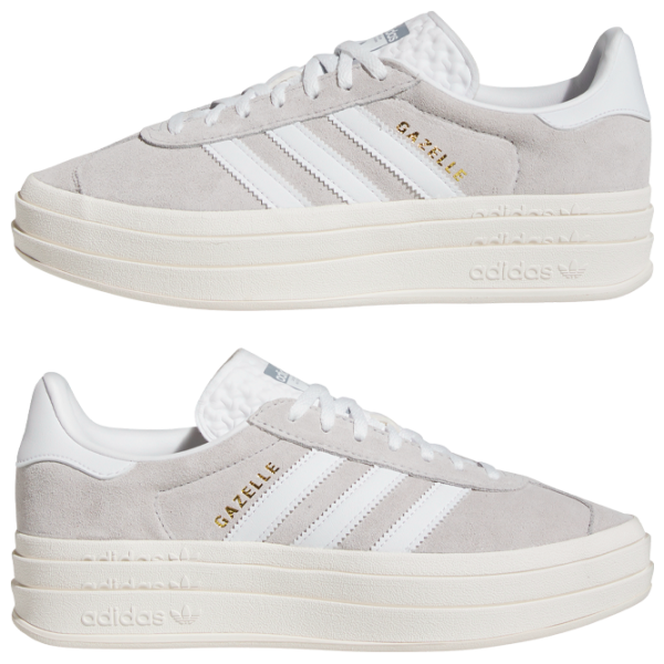 Ghete pentru femei Adidas Gazelle Bold W Demisezon / Gray photo 4