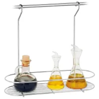 Полка для кухни Artex 28.03.22 Металл / Серебряный