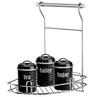 Полка для кухни Artex 28.03.24 Металл / Серебряный