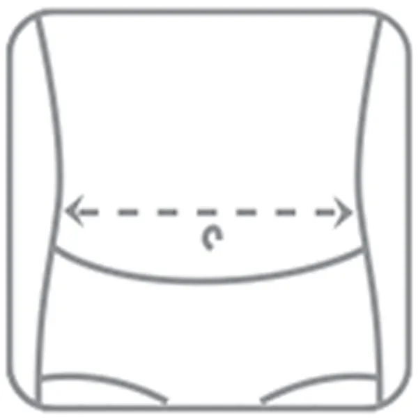 Centură MedTextile M5001 Pentru abdomen / XS/S  photo 2