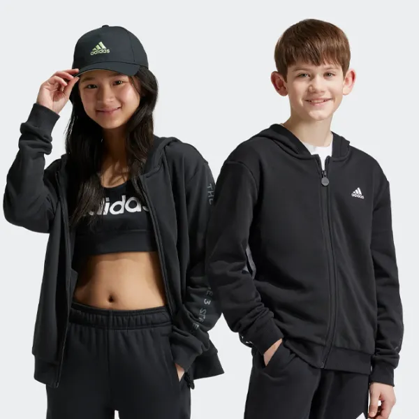 Толстовка для мальчиков Adidas ADIV9452   / Черный photo 3 Толстовка для мальчиков Adidas ADIV9452   / Черный photo 3