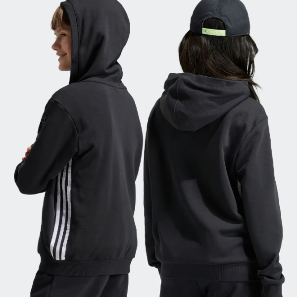 Hanorac pentru băieți Adidas ADIV9452   / Black photo 5 Hanorac pentru băieți Adidas ADIV9452   / Black photo 5