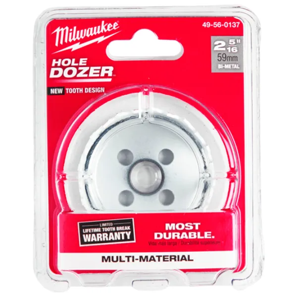 Carotă Milwaukee Hole Dozer Bimetal / 1/2" photo 3 Carotă Milwaukee Hole Dozer Bimetal / 1/2" photo 3