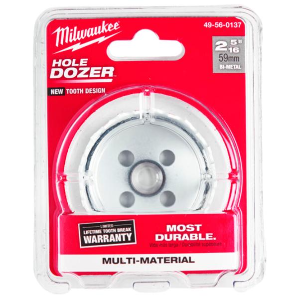 Carotă Milwaukee Hole Dozer Bimetal / 1/2" photo 3 Carotă Milwaukee Hole Dozer Bimetal / 1/2" photo 3