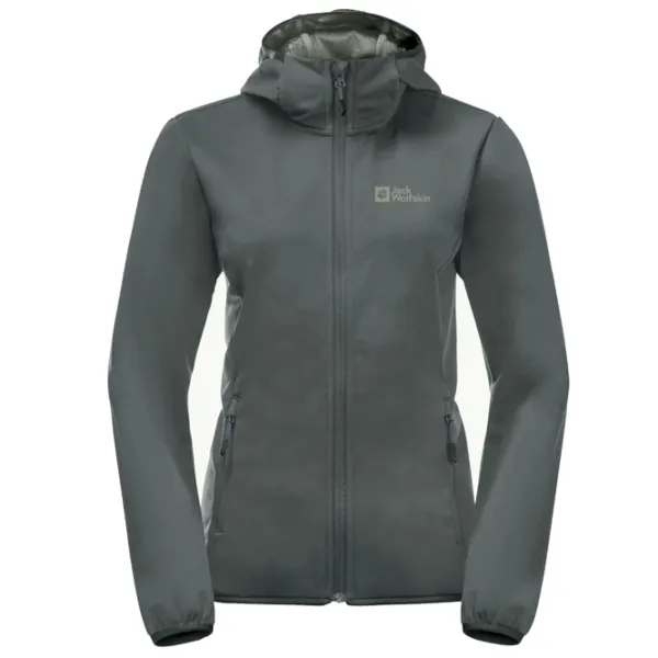 Спортивная куртка для женщин Jack Wolfskin JW13074814136  L / Grey photo 1 Спортивная куртка для женщин Jack Wolfskin JW13074814136  L / Grey photo 1